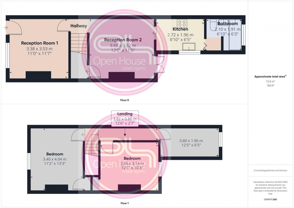Floorplan for Anglesey Road, Burton Upon Trent