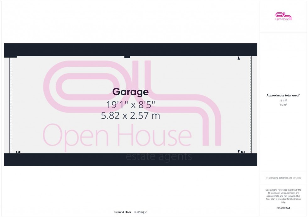 Floorplan for Malines Avenue, Peacehaven