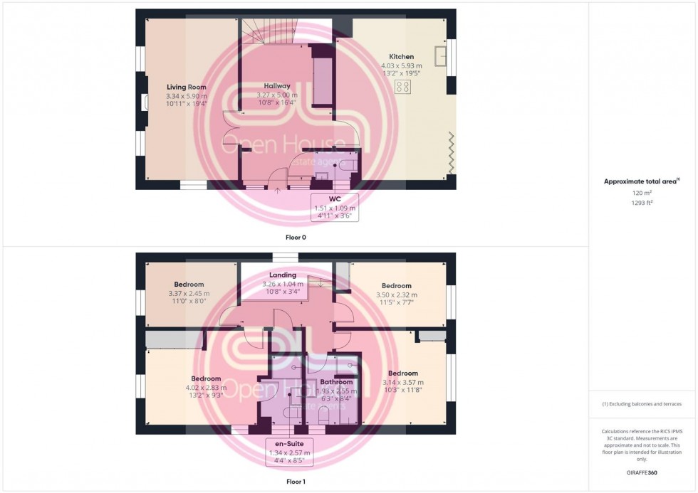 Floorplan for Essex Drive, Church Gresley