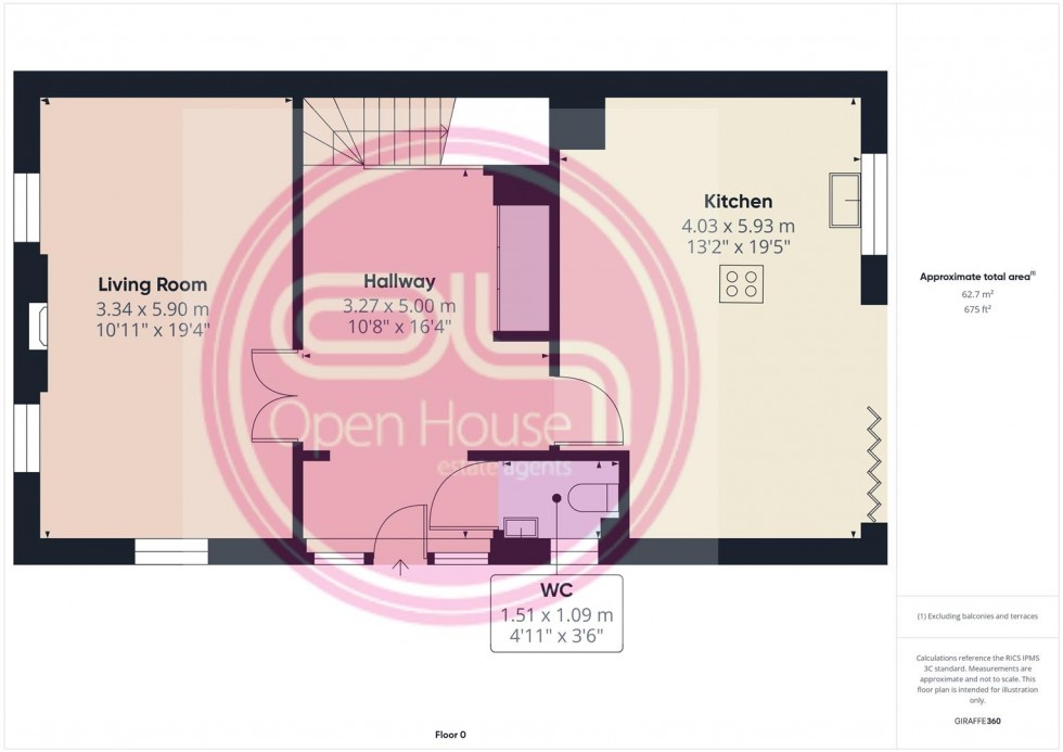 Floorplan for Essex Drive, Church Gresley