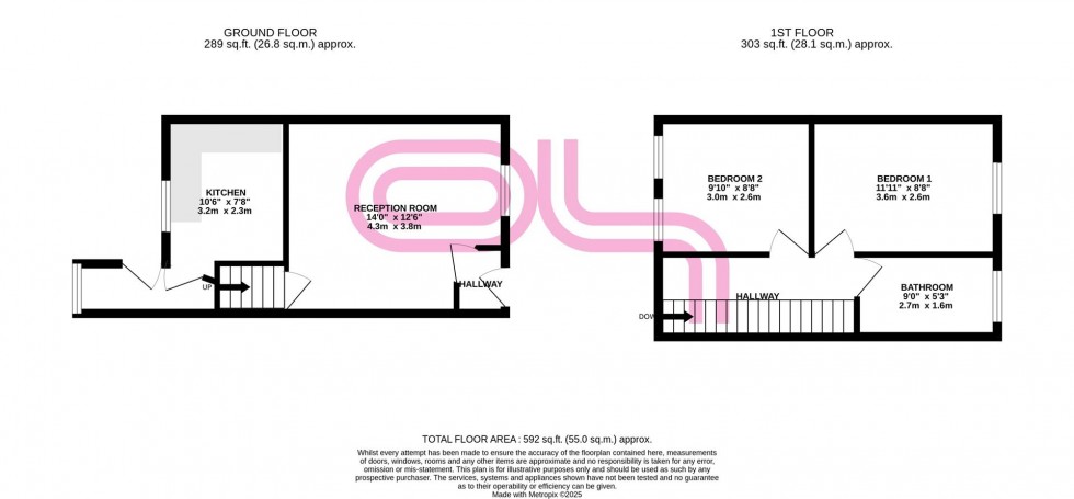 Floorplan for Lane Ends