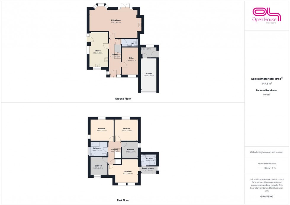 Floorplan for Green Road, Weston, Stafford