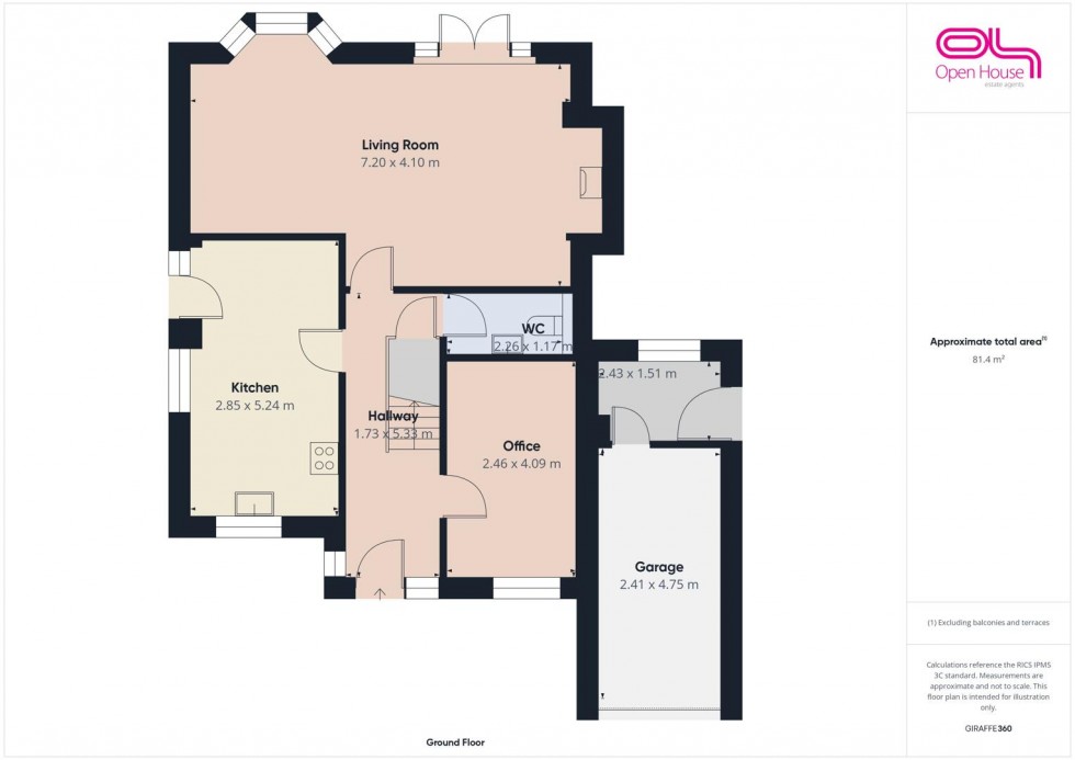 Floorplan for Green Road, Weston, Stafford