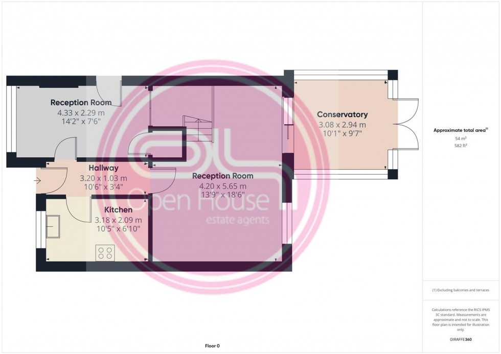 Floorplan for Home Farm Court, Castle Gresley