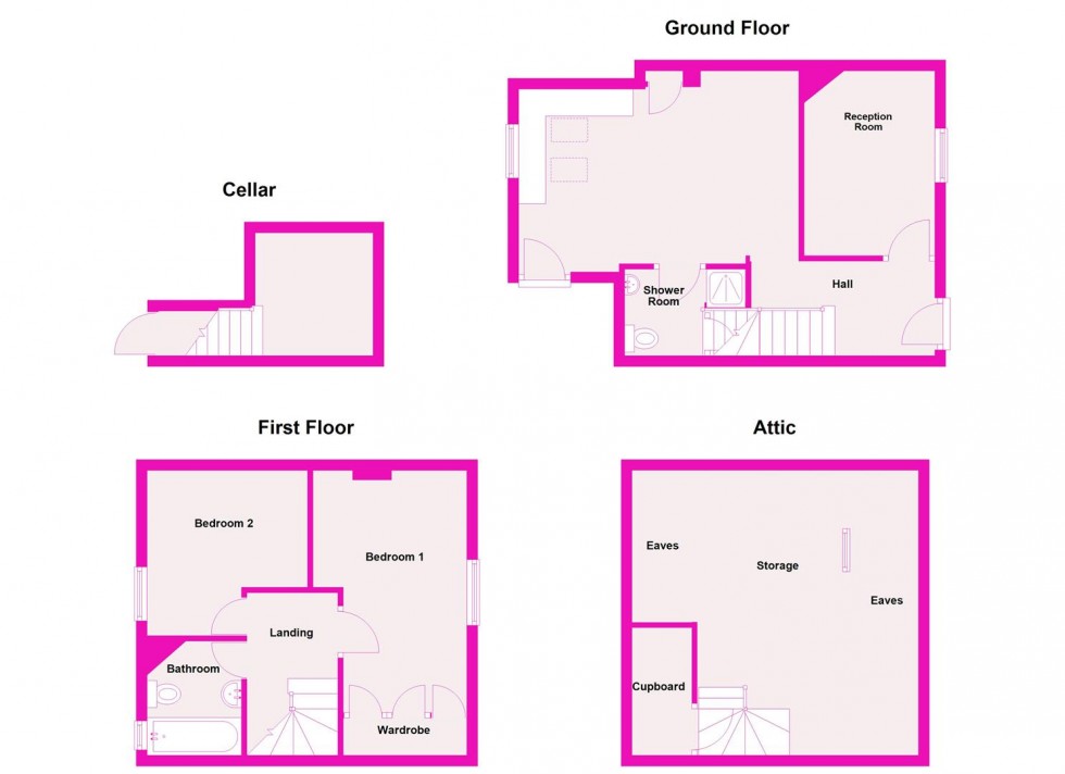 Floorplan for St. Marys Street, Whitchurch