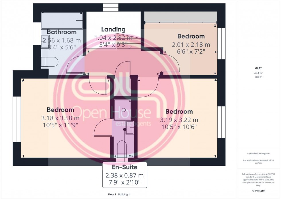 Floorplan for Cobblestone Drive, Swadlincote