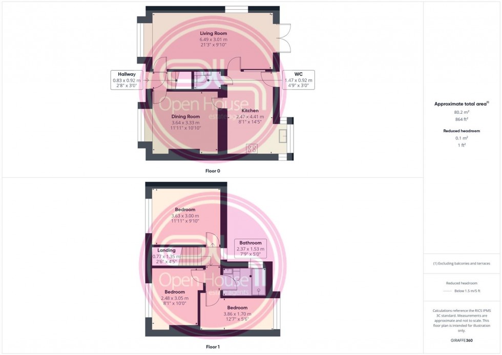 Floorplan for Main Street, Overseal