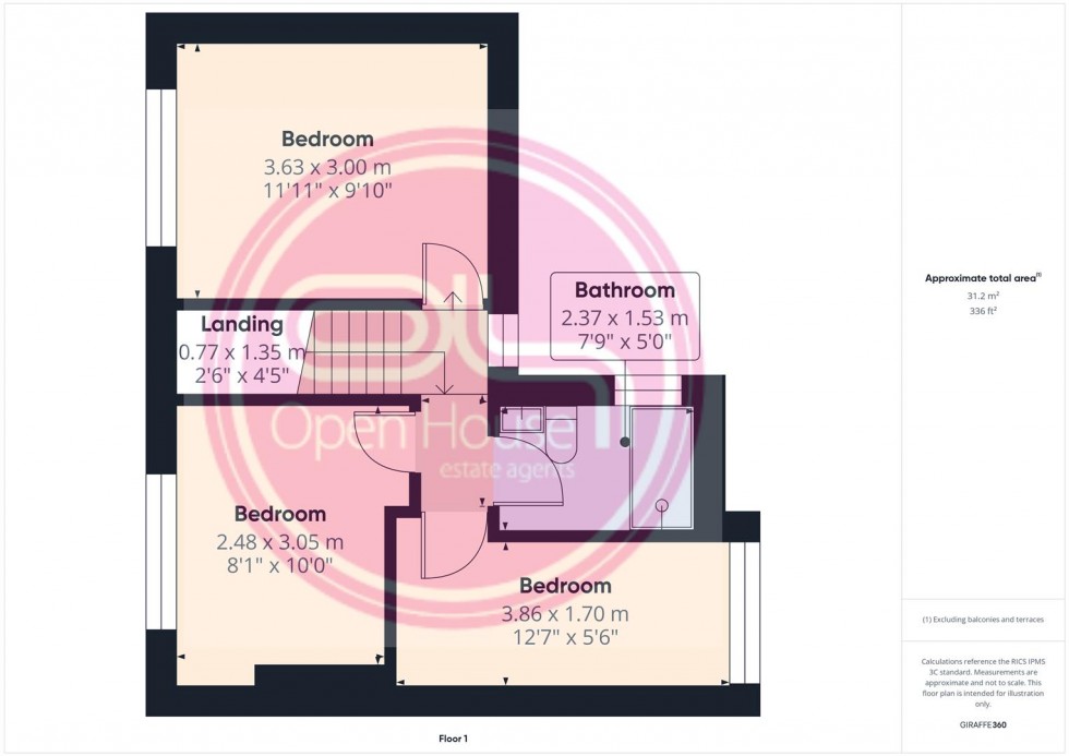 Floorplan for Main Street, Overseal