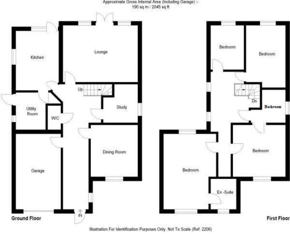 Floorplan for Bedford Row, Foul Anchor, Tydd, Wisbech