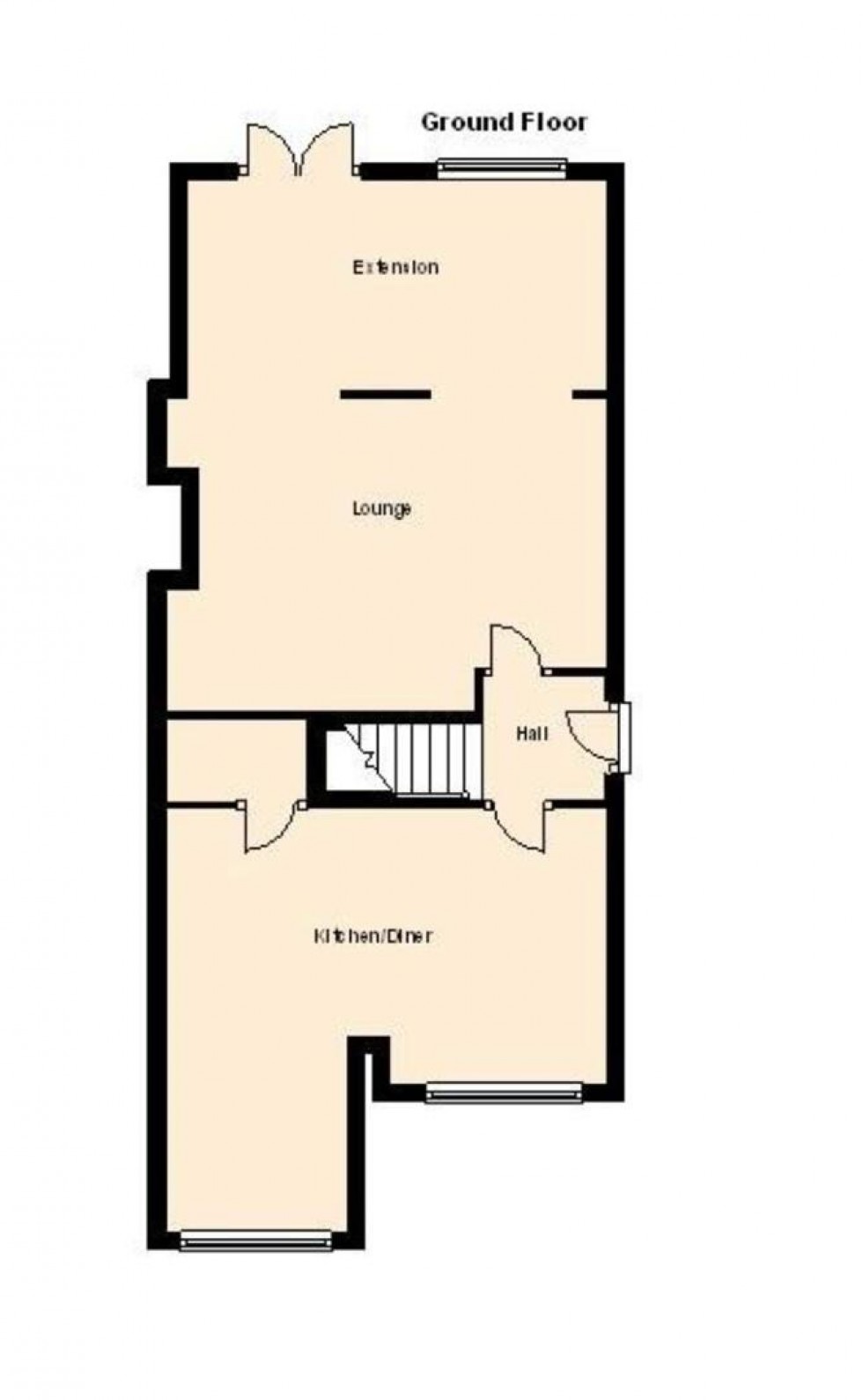 Floorplan for Fraser Close, Nuneaton