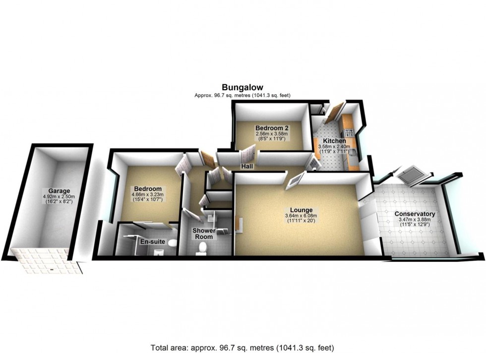 Floorplan for Stour Road, Worthing