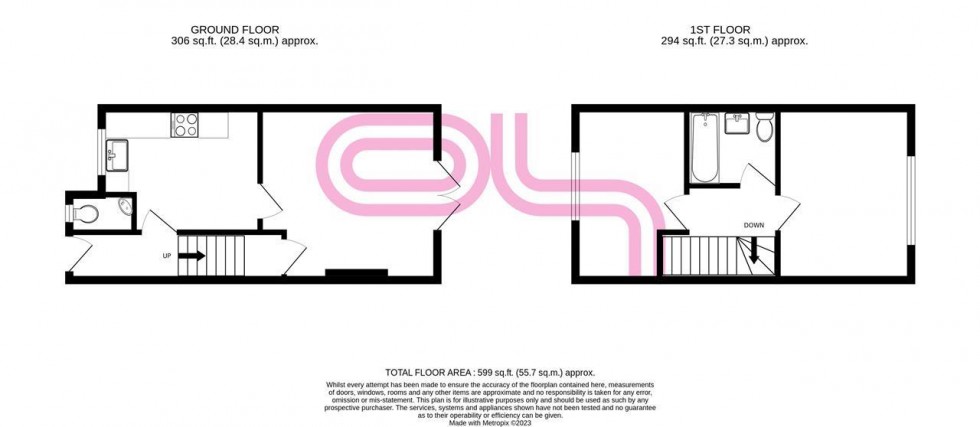 Floorplan for Collinfield Rise,Bradford