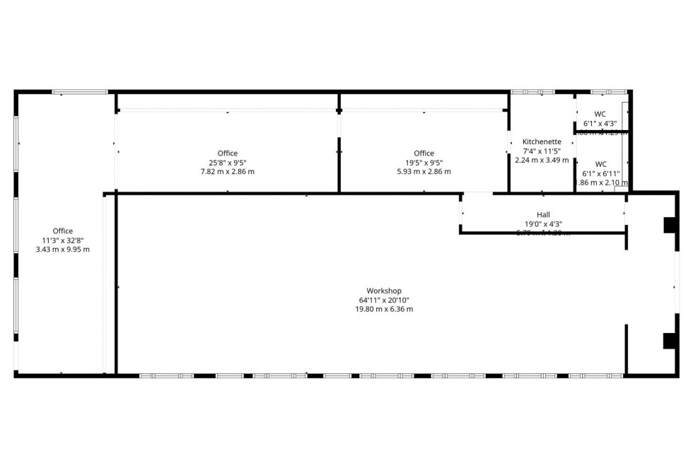 Floorplan for Coton Park, Linton