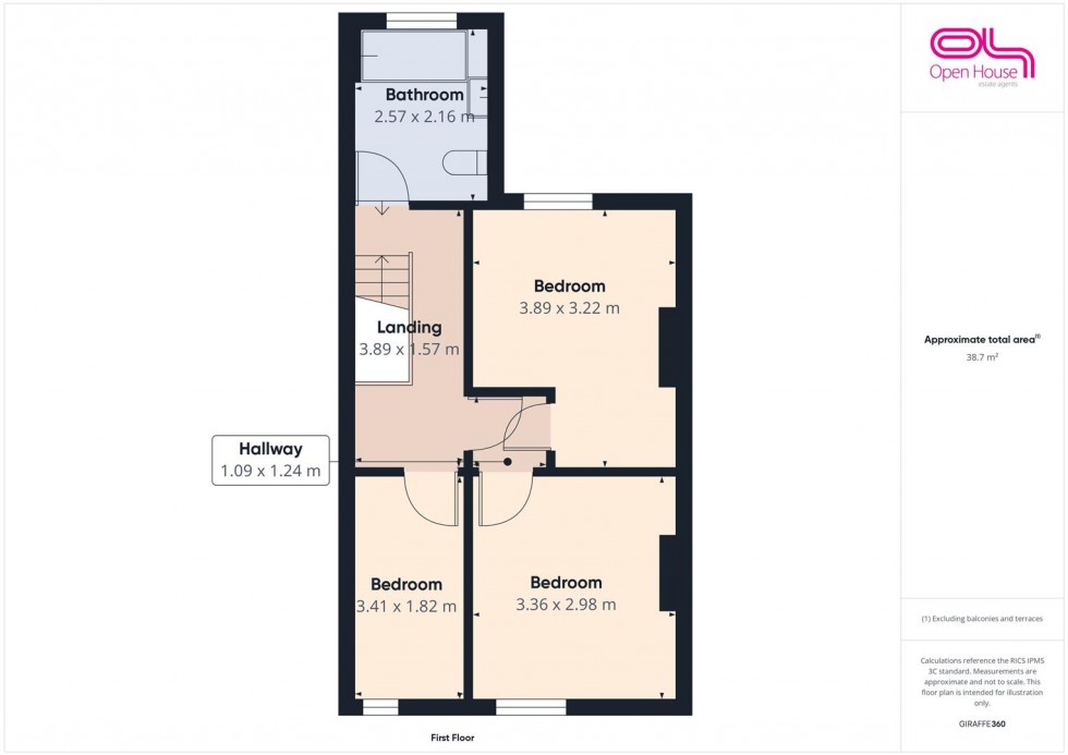 Floorplan for Rowley Grove, Stafford