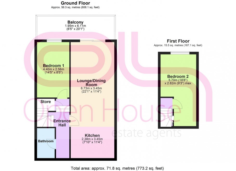 Floorplan for Blackburn Road, Bolton