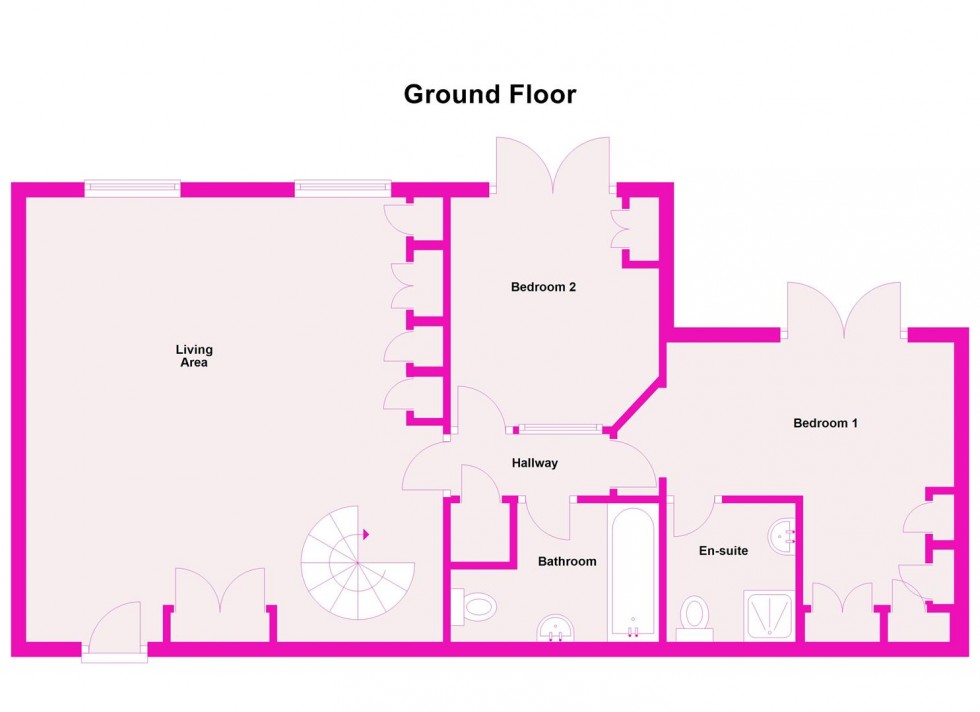 Floorplan for Holyhead Road, Bicton