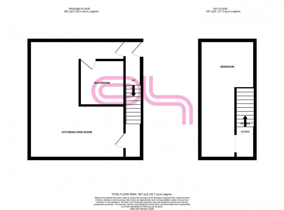 Floorplan for Prescott Street, Halifax