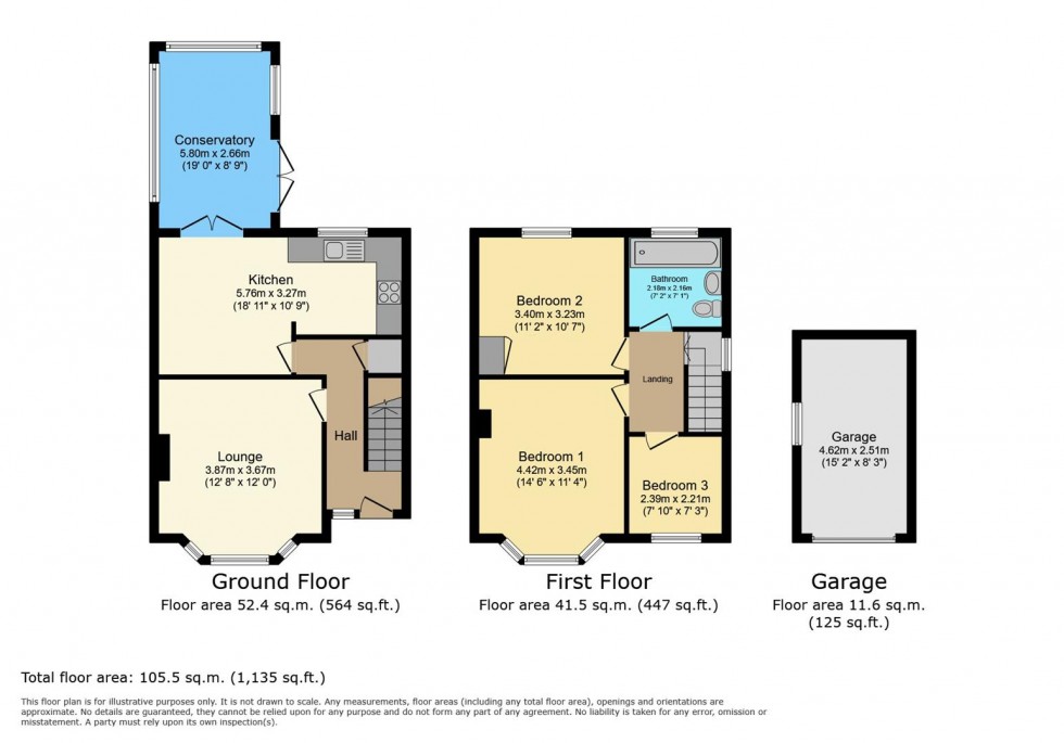 Floorplan for Beechfield Grove, Bilston