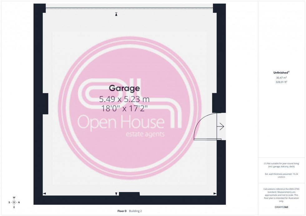 Floorplan for Drift Close, Blackfordby, Swadlincote