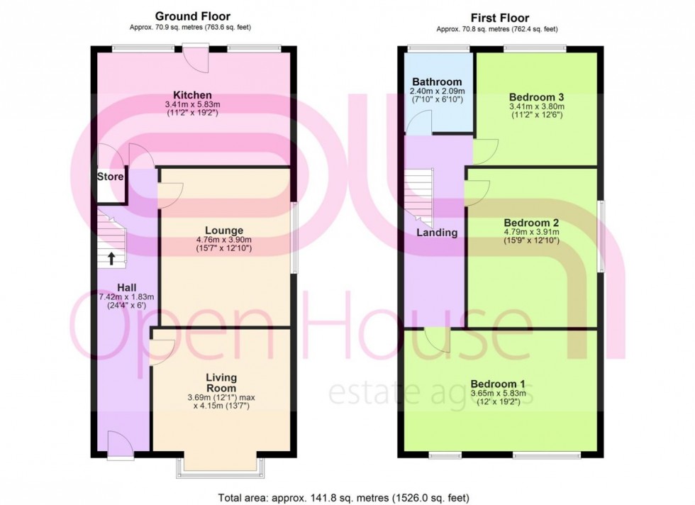 Floorplan for Hilden Street, Bolton