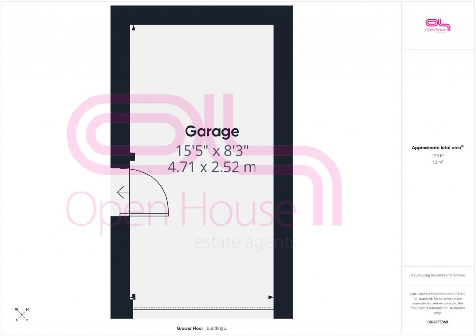 Floorplan for South Coast Road, Peacehaven
