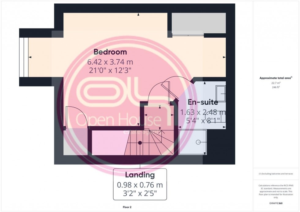Floorplan for Rowan Drive, Burton on Trent