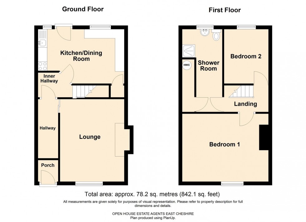 Floorplan for Thirlmere Street, Leigh