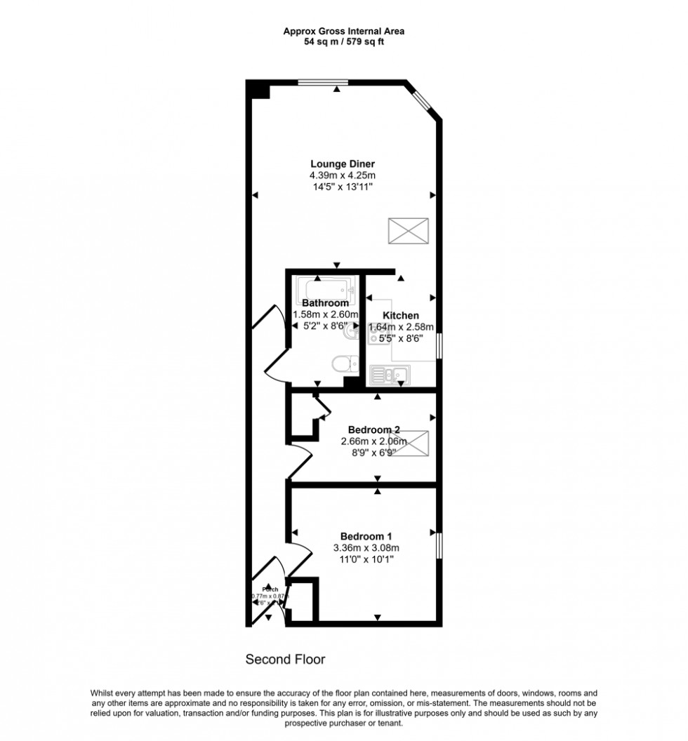 Floorplan for Hodge Road, Worsley, Salford, Manchester