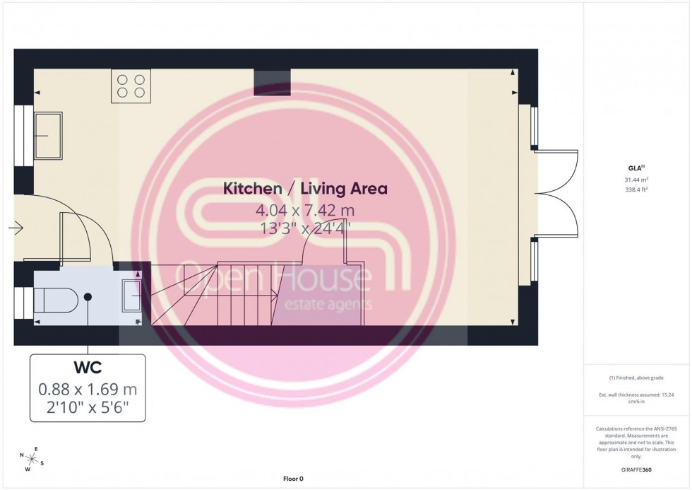 Floorplan for Thorneywood Road, Drakelow