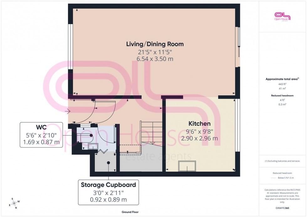 Floorplan for Collingwood Close, Peacehaven