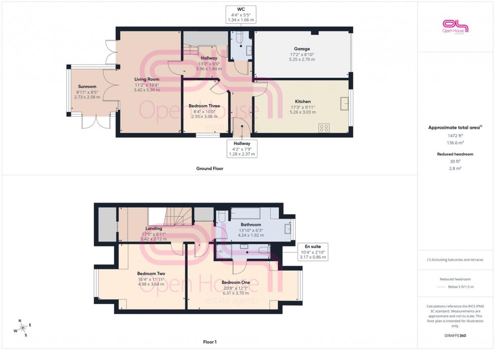Floorplan for Dorothy Avenue, Peacehaven
