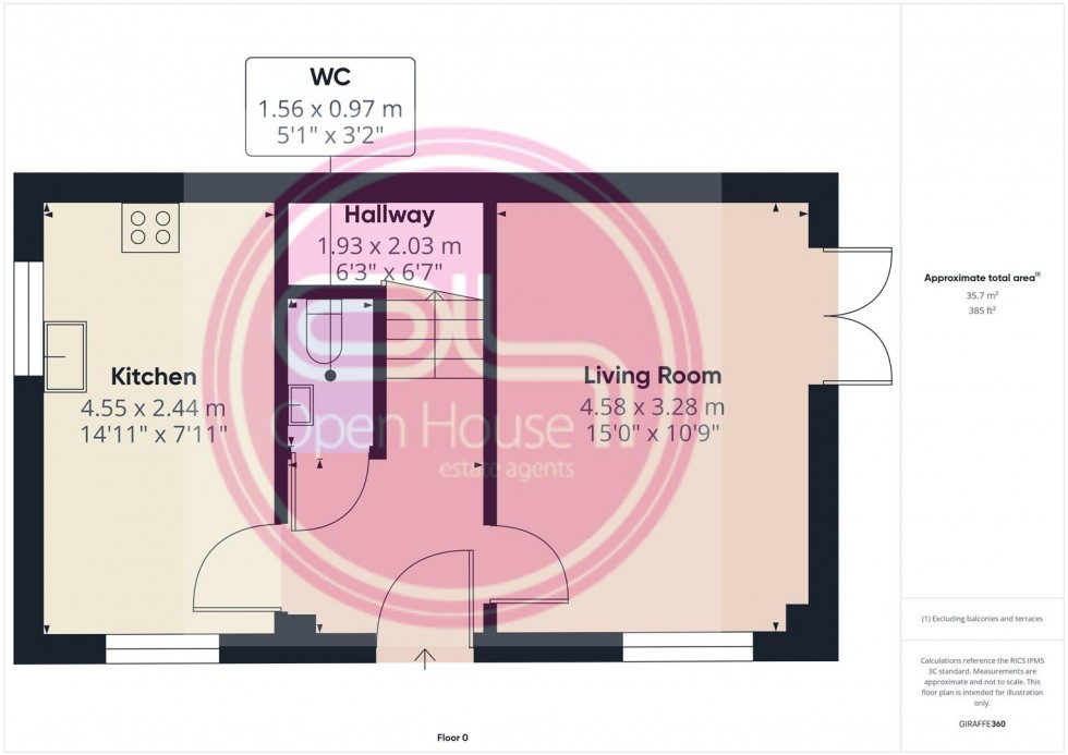 Floorplan for Oakway Drive, Woodville
