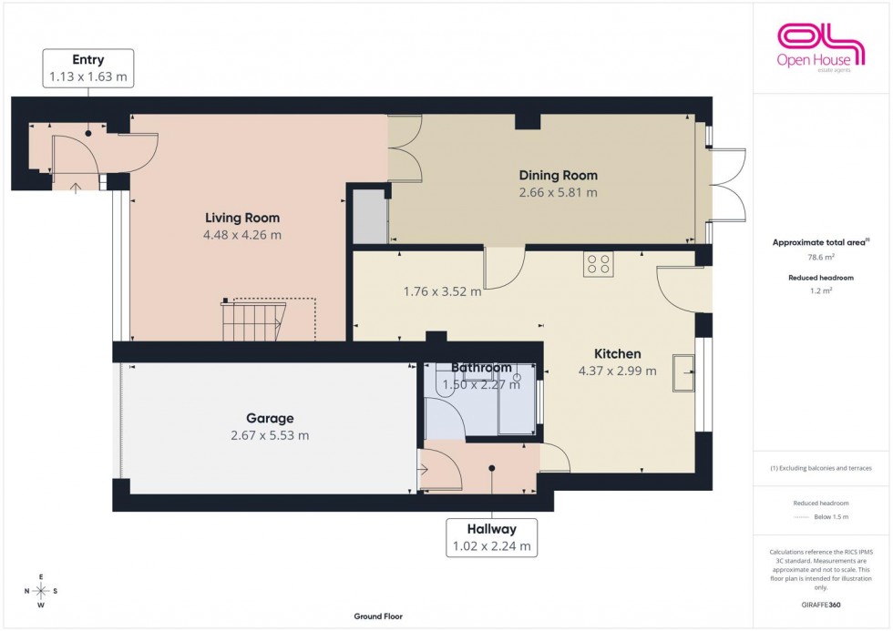 Floorplan for Fairoak Avenue, Stafford