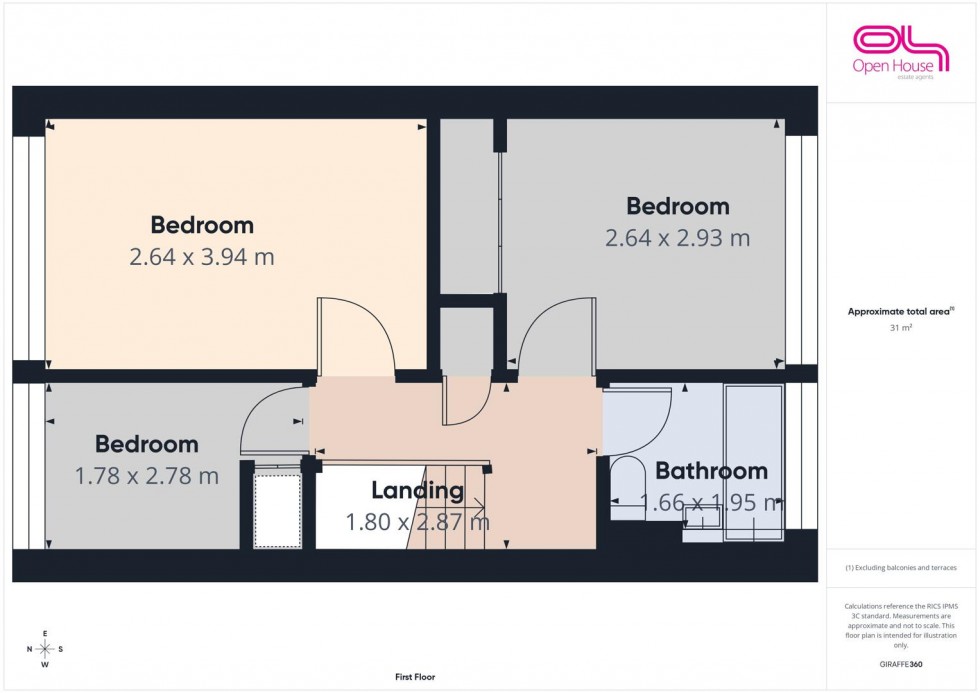 Floorplan for Fairoak Avenue, Stafford