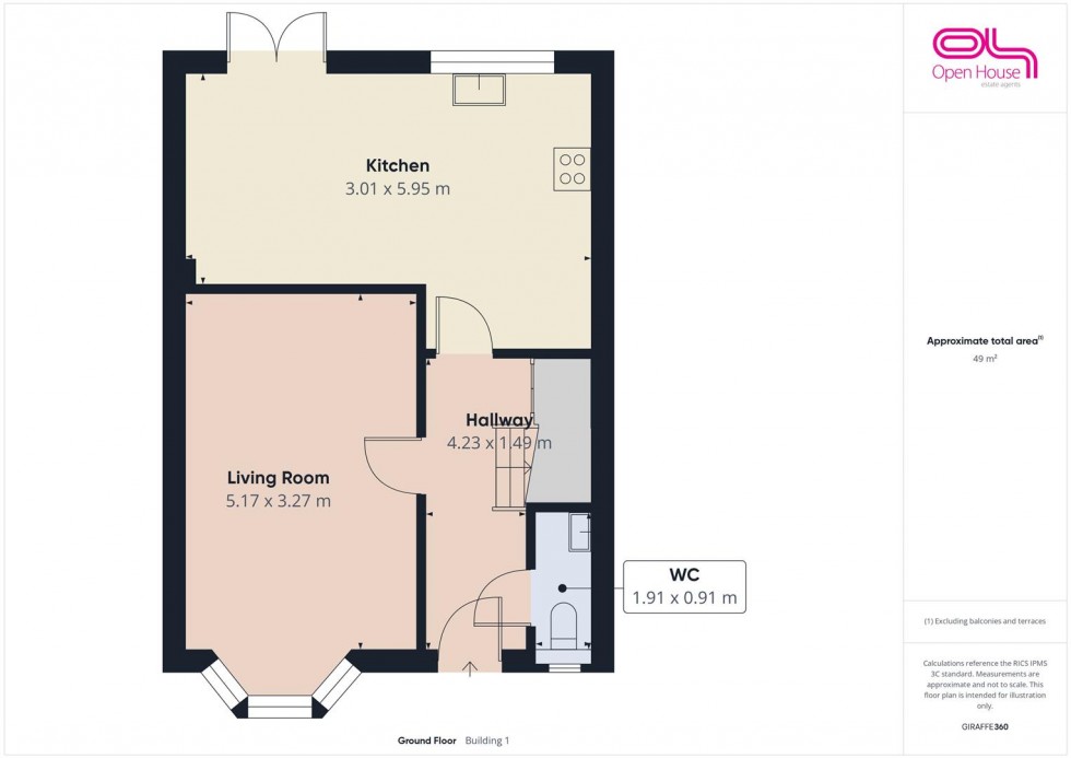 Floorplan for Sergeant Way, Stafford