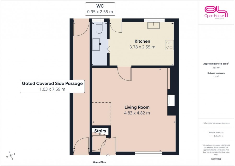 Floorplan for Martlin Lane, Colton, Rugeley