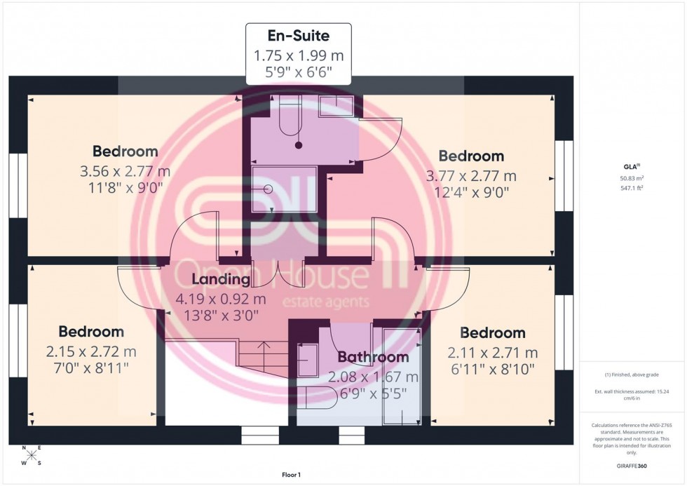 Floorplan for Galloway Road, Drakelow, Burton-On-Trent