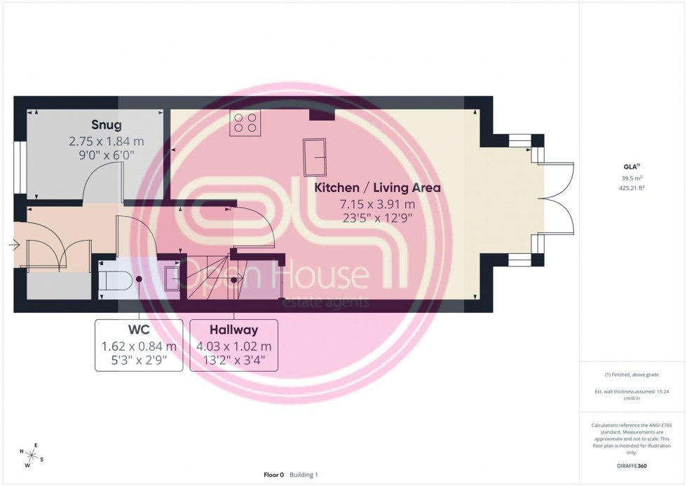 Floorplan for Hope Way, Church Gresley, Swadlincote