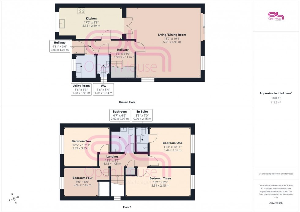 Floorplan for Phyllis Avenue, Peacehaven