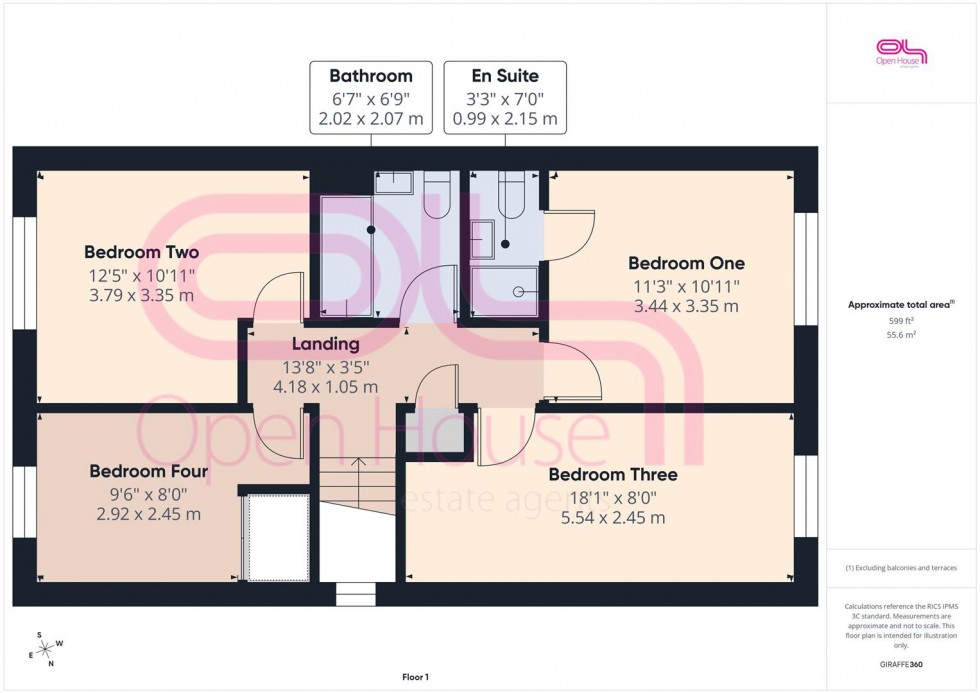 Floorplan for Phyllis Avenue, Peacehaven