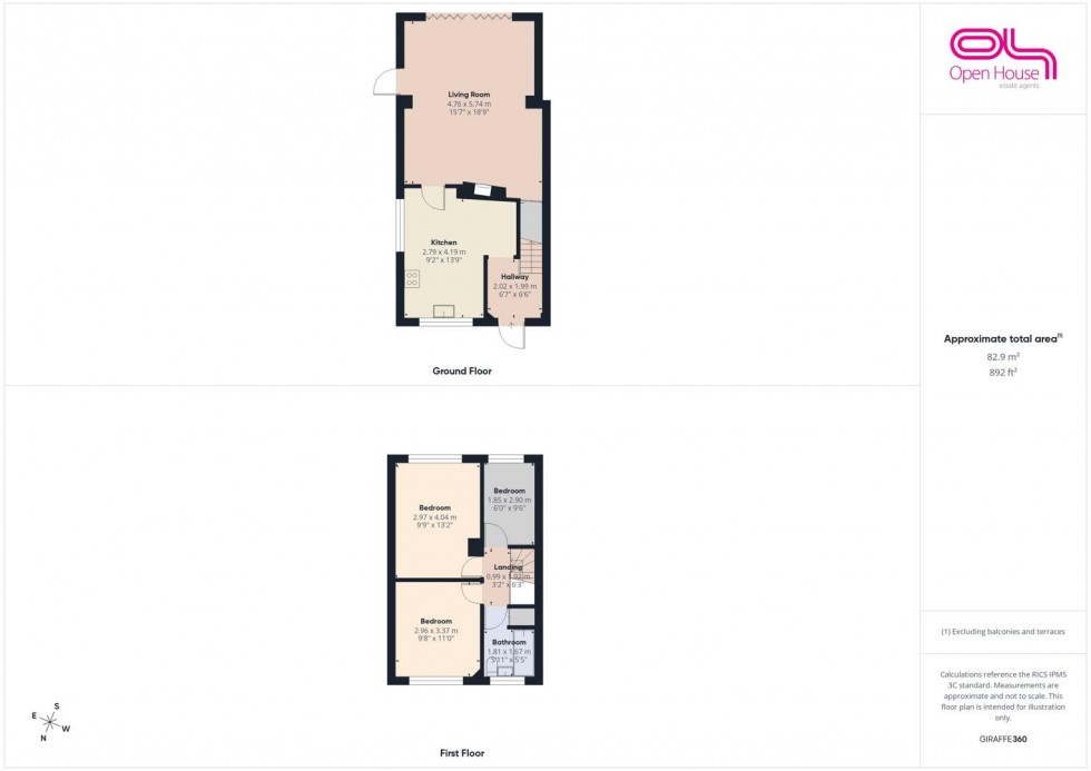 Floorplan for Redhill, Stafford