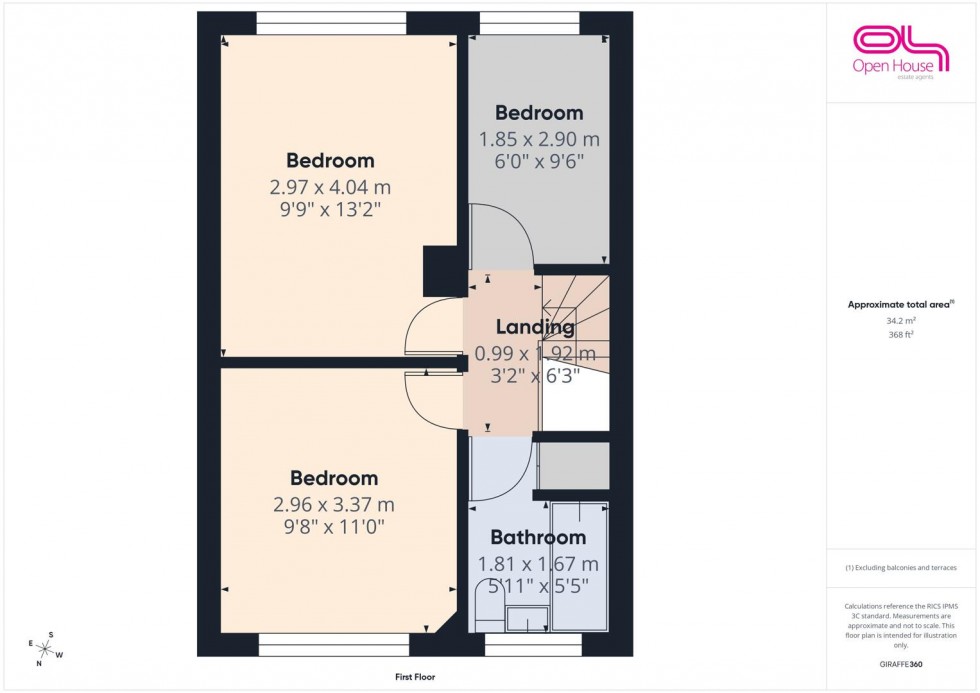 Floorplan for Redhill, Stafford