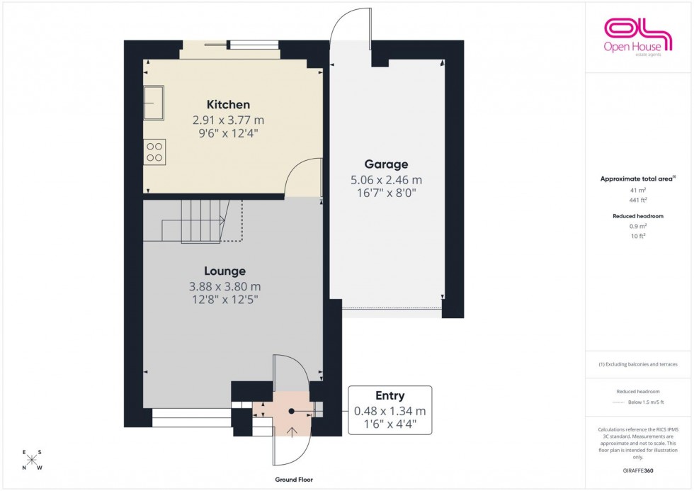 Floorplan for Gladstone Way, Stafford