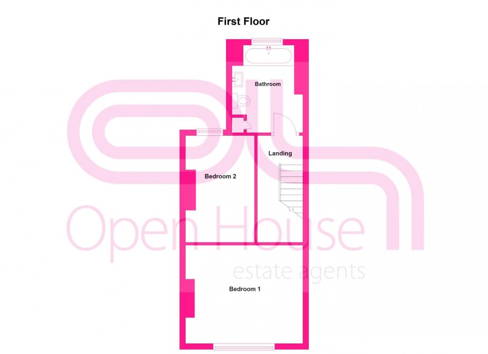 Floorplan for Hawarden Road, Caergwrle, Wrexham