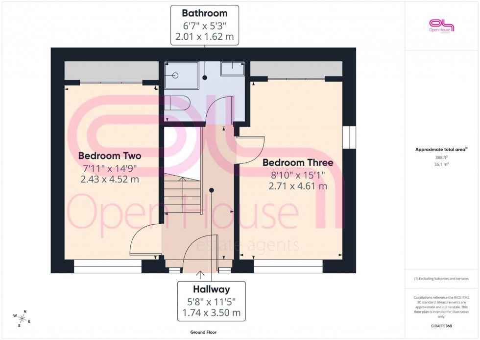 Floorplan for Maple Leaf Close, Newhaven