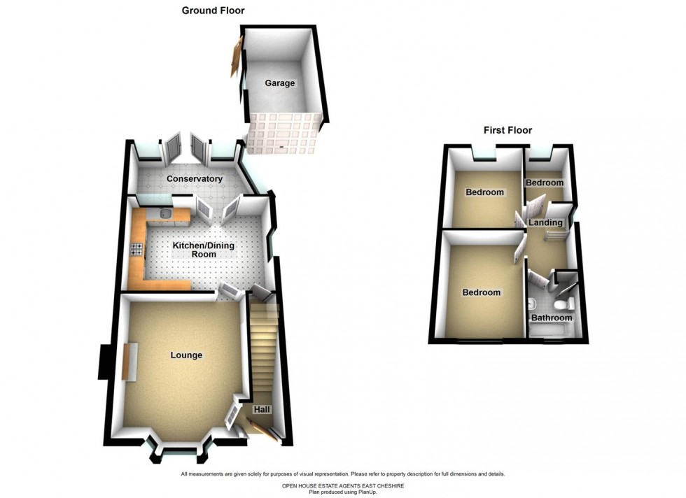Floorplan for Macclesfield Road, Holmes Chapel, Crewe