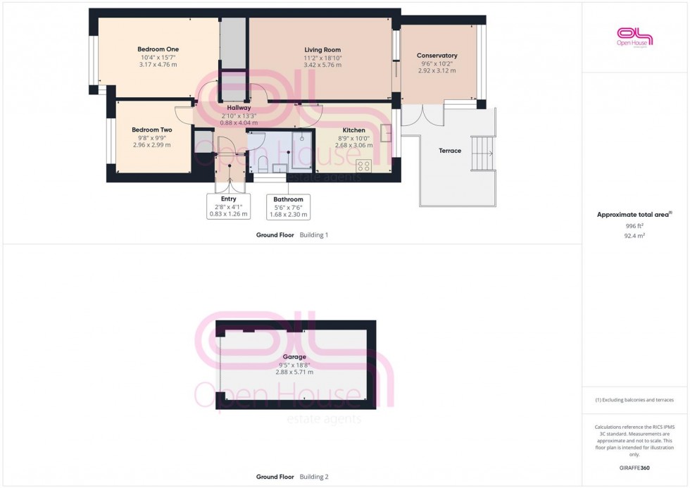 Floorplan for South Coast Road, Telscombe Cliffs, Peacehaven