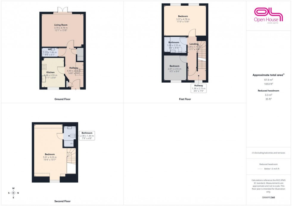 Floorplan for Orford Gardens, Stafford