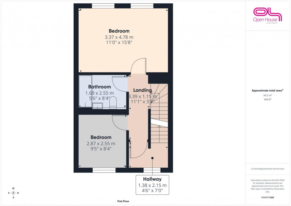 Floorplan for Orford Gardens, Stafford