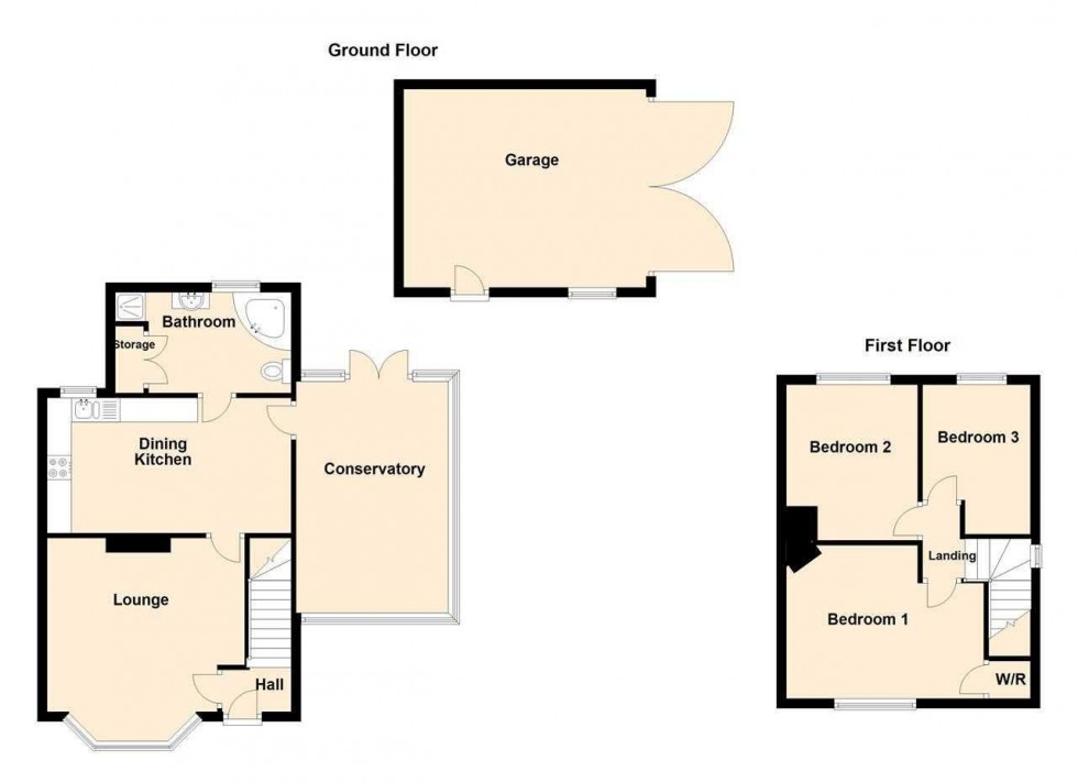 Floorplan for First Avenue, Stafford